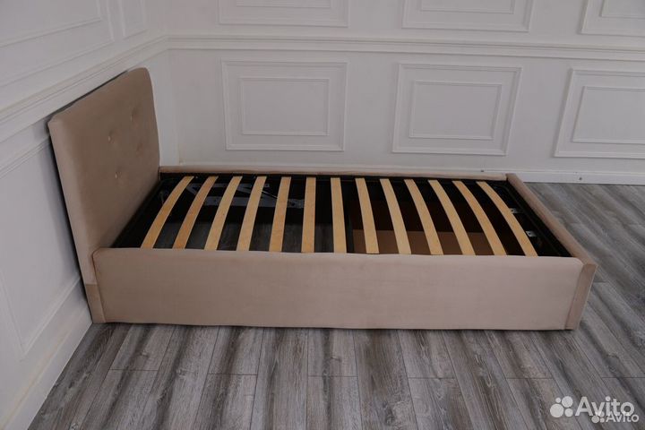 Кровать новая 80х200 Роза велюр