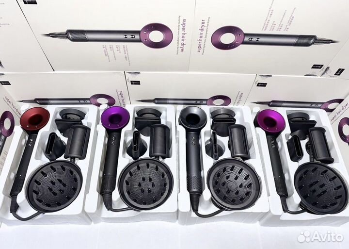 Фен Dyson 7 насадок