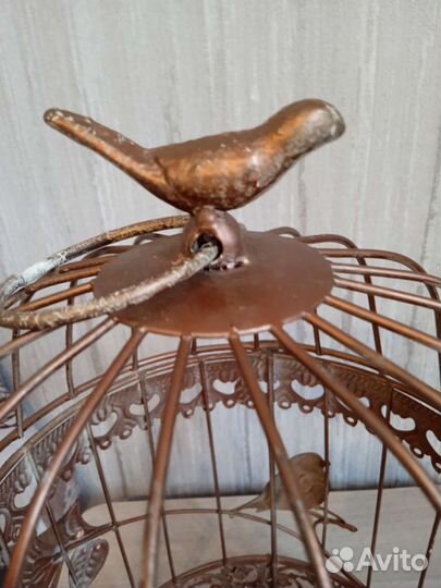 Клетка для птиц декоративная