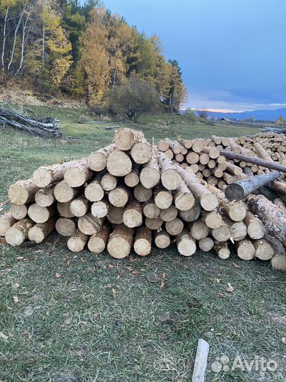 Столбы деревянные