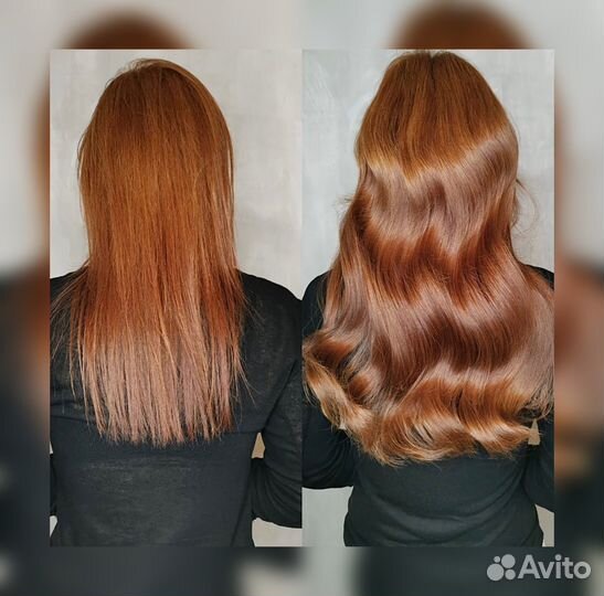 Безопасное наращивание, коррекция волос