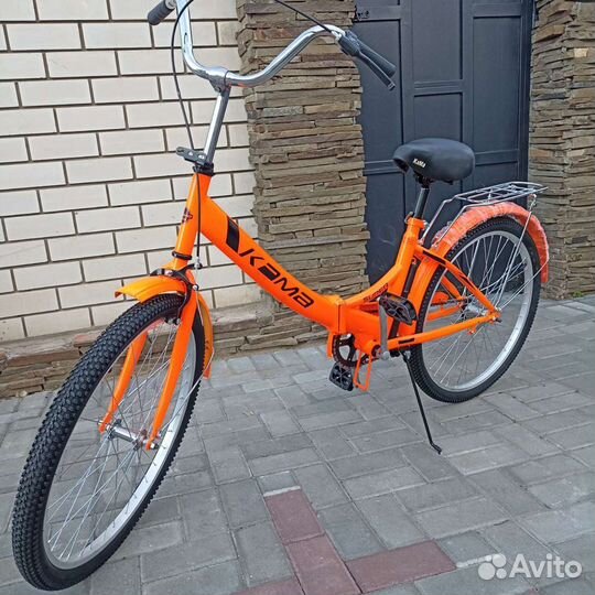 Новые складные велосипеды Кама 24 и 26 колеса