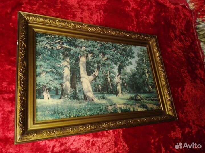 Картина ссср. Шишкин. Дубовая роща