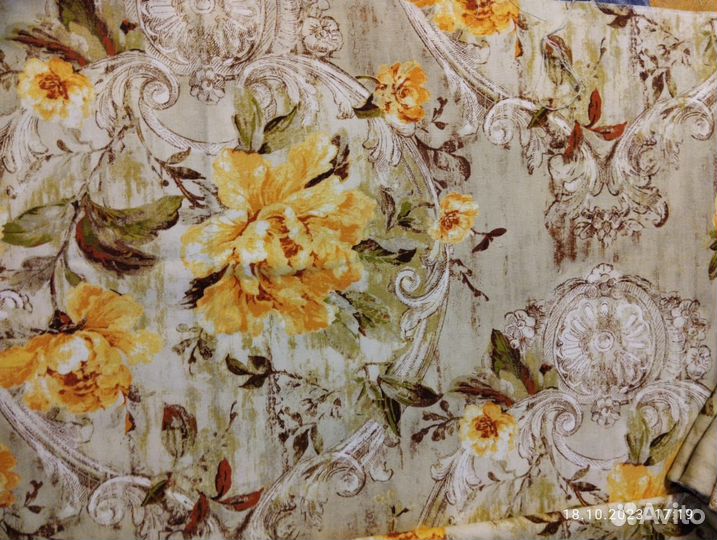 Ткань отрез хлопок