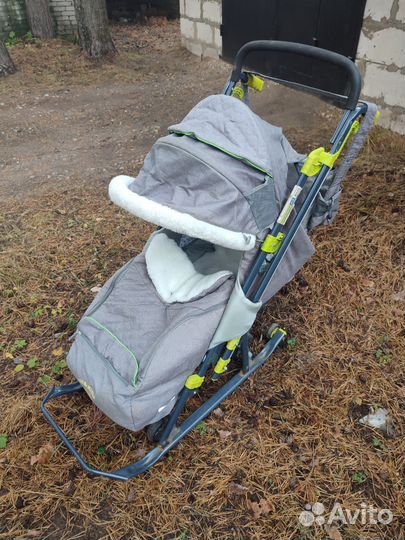 Санки коляска ника 7 3