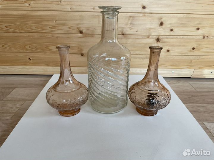 Банки, бутылки, графины