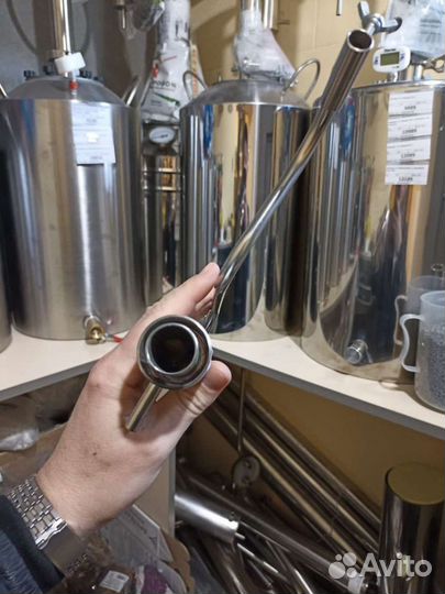 Попугай подвесной на носик нержавейка