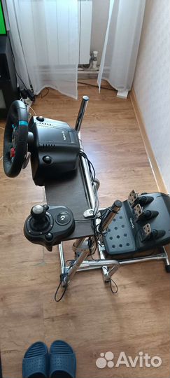 Logitech g29+кпп+стойка