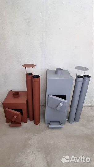 Печь для бассейна на дровах из нержавеющей стали