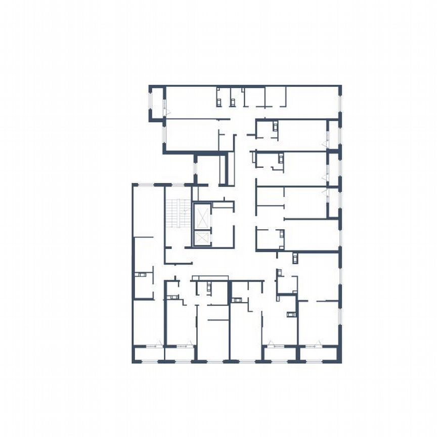 1-к. квартира, 55,2 м², 6/11 эт.