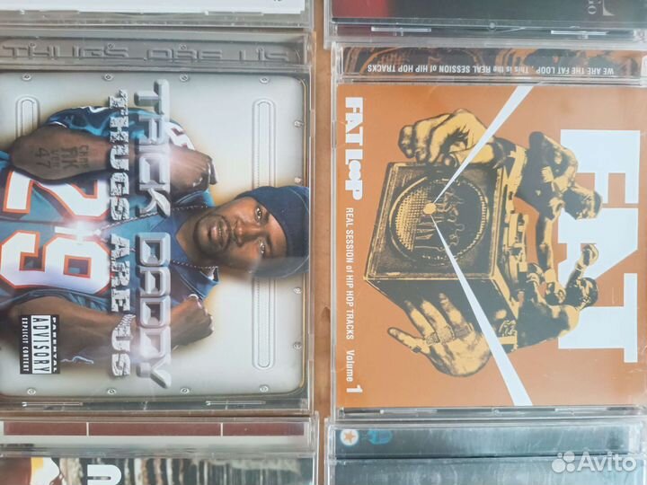 Hip hop, rap на фирменных CD