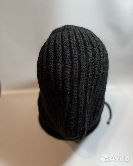 Капор женский вязаный 3 в 1