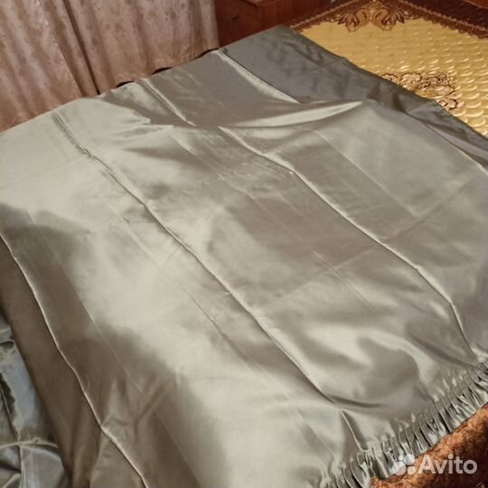 Комплект шторы и покрывало