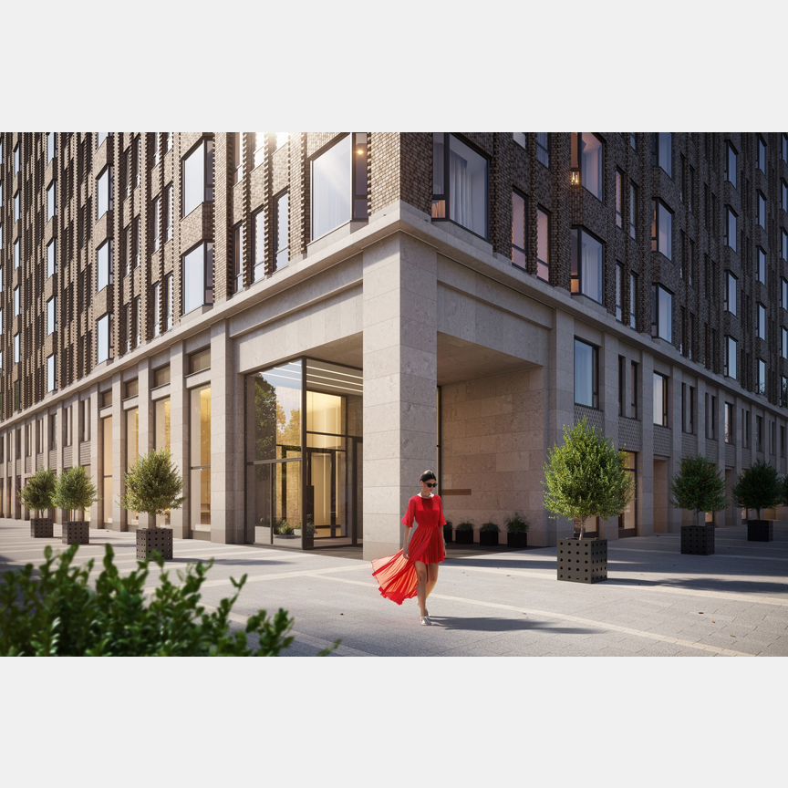 3-к. апартаменты, 89,7 м², 6/21 эт.