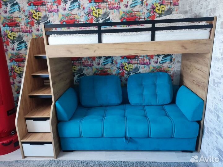 Кровать чердак