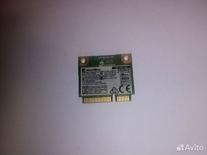 Модуль WiFi + Bluetooth Realtek RTL8723BE