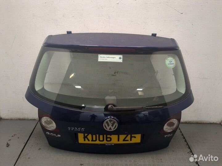 Подсветка номера Volkswagen Golf Plus, 2005