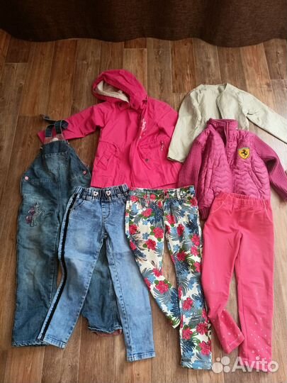 Вещи пакетом на девочку