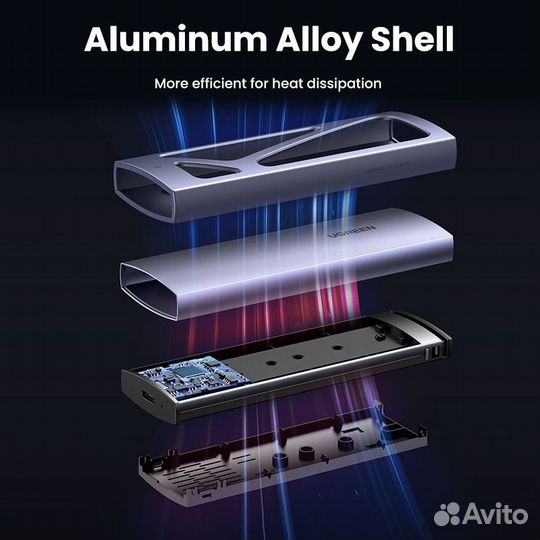 Адаптер для ssd m2 NVMe Ugreen