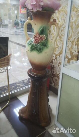 Ваза напольная керамическая