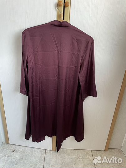 Халат женский атласный