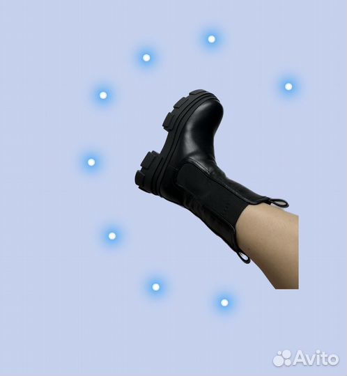 Ботинки челси зиминие новые 40