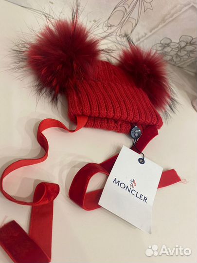 Шапка с натуральным мехом