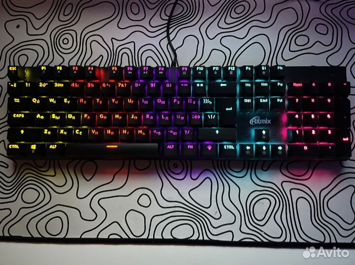 Игровая механическая клавиатура Ritmix