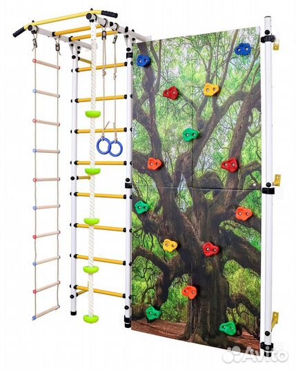 Детский квадратик 2.0 со скалодромом Лукоморье