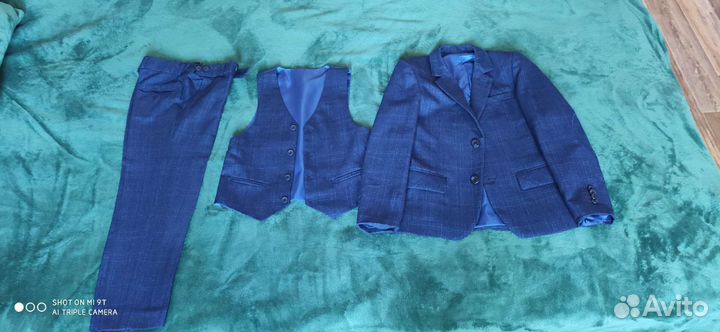 Школьный костюм для мальчика 122-128