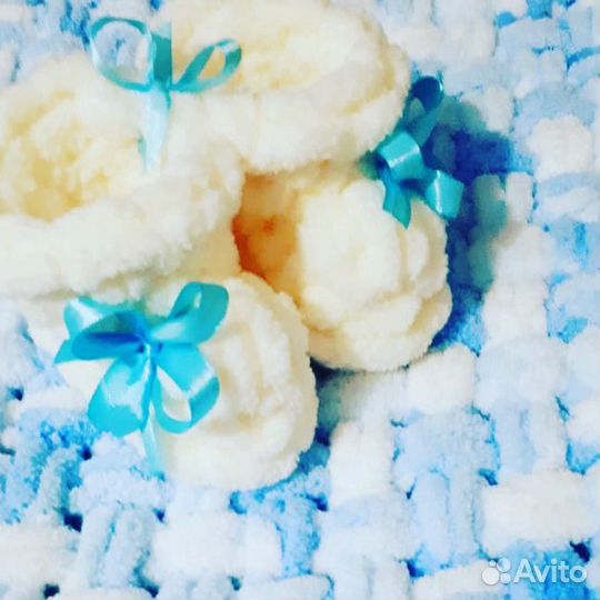 Плюшевый плед для малышей