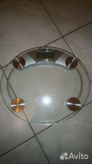 Весы напольные электронные бу bork