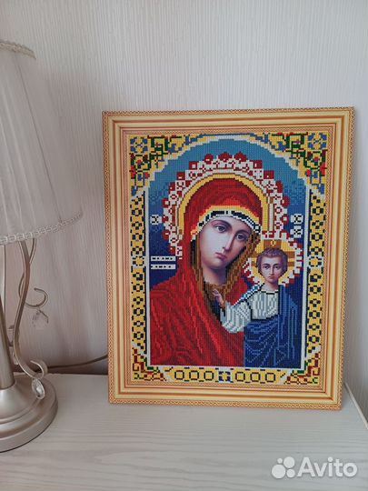Икона в алмазной мазайке