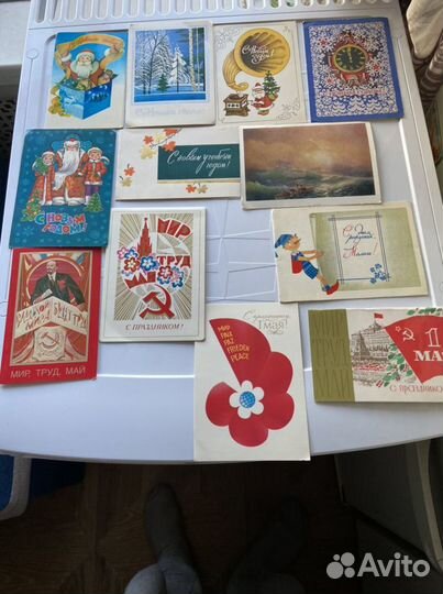 Коллекции открыток времен СССР