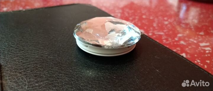 Попсокет держатель телефона в виде алмаза брилиант