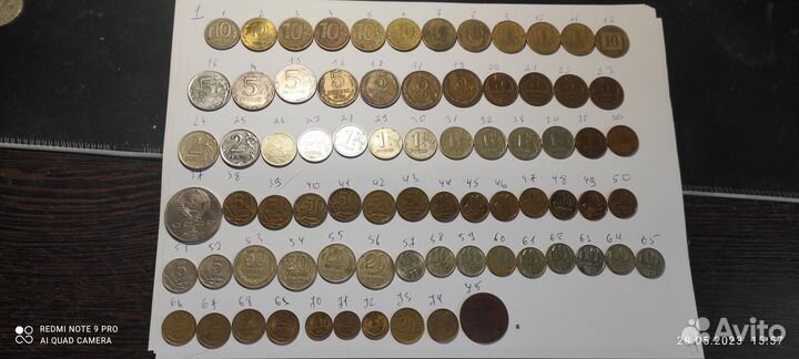 Монеты разные СССР и современные