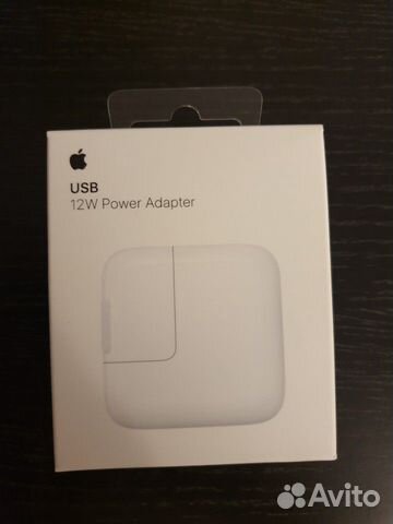 USB 12W Power Adapter apple Оригинал