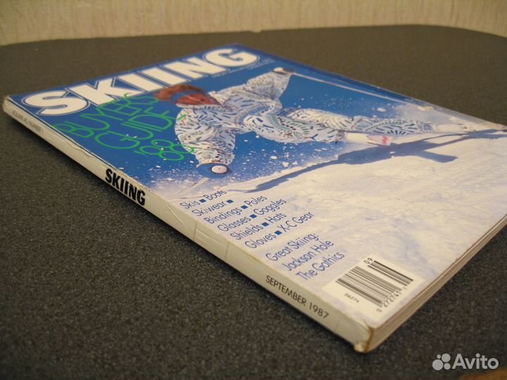 Журналы Skiing о горных лыжах 1987 год