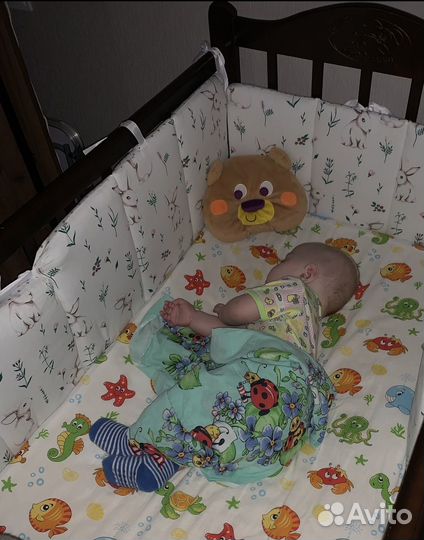 Бортики в детскую кроватку