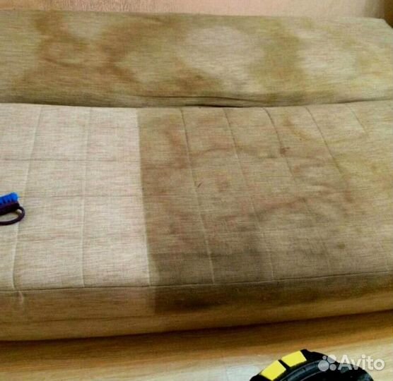 Химчистка дивана, ковров, мебели выездная