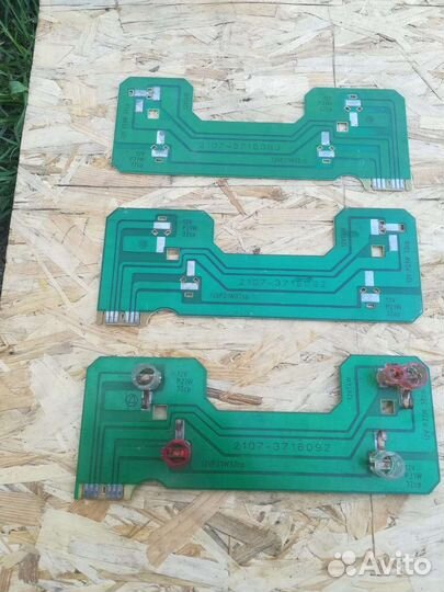Платы задних фонарей ваз 2107