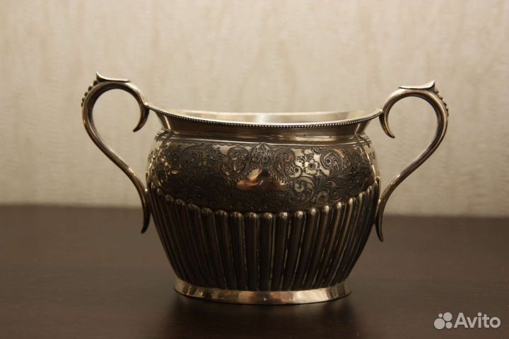 Сахарница серебрение