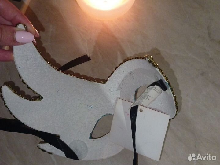 Маска для лица (театральная) новая