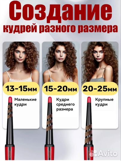 Riwa Плойка для локонов конусная