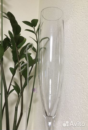 Ваза интерьерная Бокал на ножке 80 см