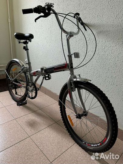 Велосипед складной novatrack 24 6 скоростей