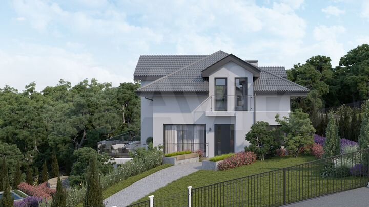 Коттедж 219 м² на участке 6,9 сот.