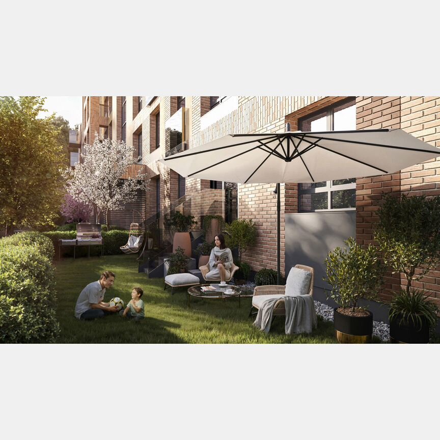 1-к. квартира, 37,5 м², 1/4 эт.