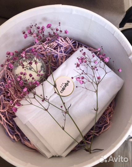 Подстаканики белые перламутровые Резин арт