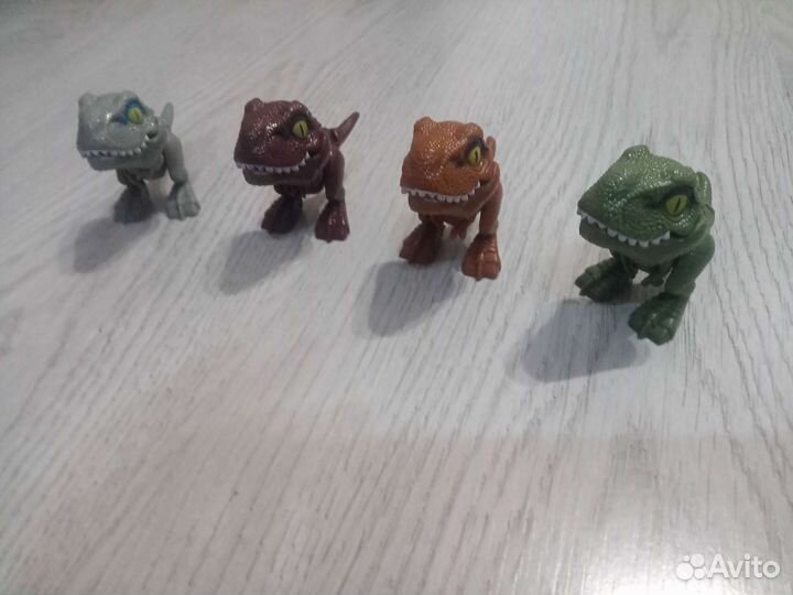 Игрушка динозавр прищепка, цепляющийся новый